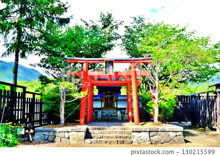 A reproduction of the streetscape of the Edo period 130215599