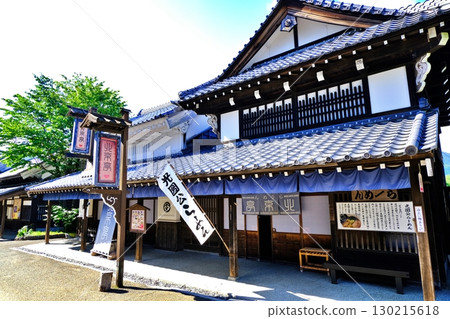 A reproduction of the streetscape of the Edo period 130215618