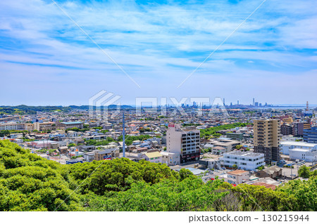 千葉縣木更津市太田山公園木更津塔的景色 130215944