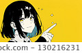 A girl pointing at me 130216231
