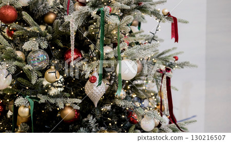 Christmas tree with balls Christmas tree with balls 130216507