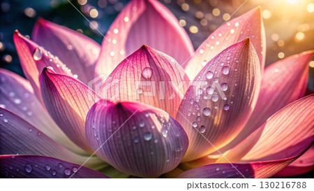 Close-up Korean Flowers in Background 8K 130216788