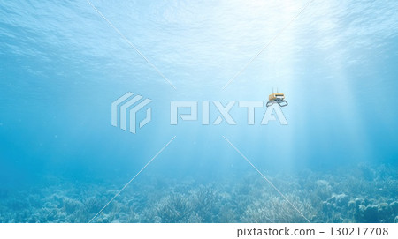 Underwater Robot in Ocean Underwater Robot in Ocean 130217708