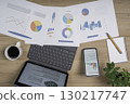 Work desk for working from home 130217747