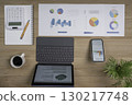 Work desk for working from home 130217748