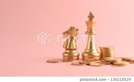 棋子和現金的圖片 130218529