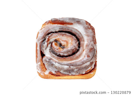 Cinnamon roll [white background, cutout] 130220879