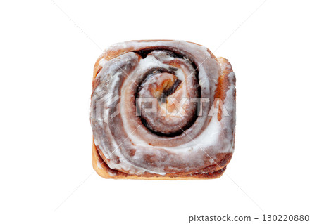 Cinnamon roll [white background, cutout] 130220880