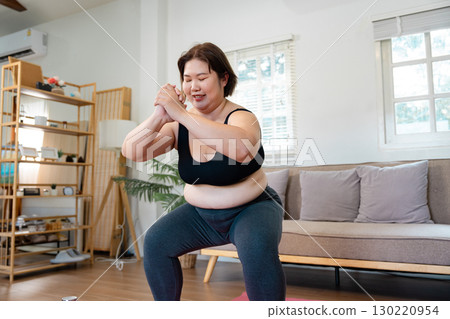 Wellness through squats, fitness, and body positivity in exercise Wellness through squats, fitness, and body positivity in exercise 130220954