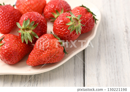 Fresh strawberries 130221198