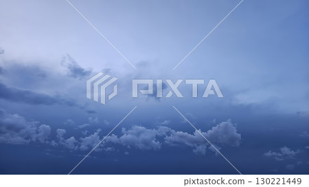 Beautiful sky landscape with clouds 130221449