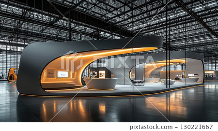 Innovative exhibit design modern gallery digital art display urban environment wide perspective futuristic concept Innovative exhibit design modern gallery digital art display urban environment wide perspective futuristic concept 130221667