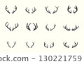 Deer Antlers Svg, Deer Antler Silhouette, Deer Antlers Icons, Antlers Svg, Antlers Silhouette, Deer Antlers Vector, Reindeer Antlers Svg. 130221759