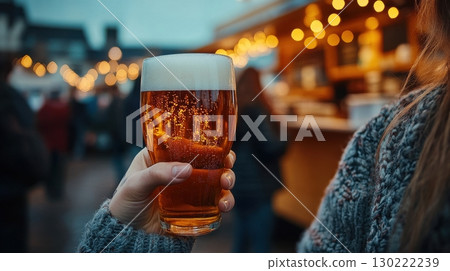 Beer tasting event local festival drink photography outdoor setting close-up view celebrating community culture 130222239