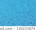 美麗閃閃發光的透明海面和水面波紋紋理照片 130223874