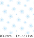 Simple vector seamless pattern with snowflakes. Illustration for winter design. 130224150