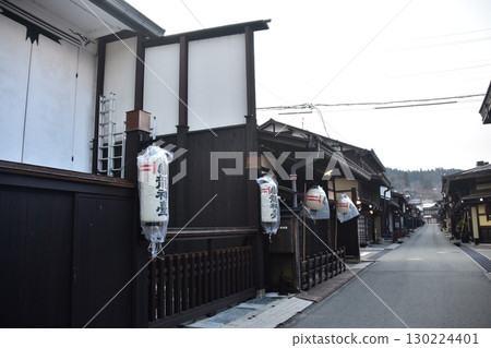 Takayama City, Gifu Prefecture, Japan: During the spring Takayama Festival, a storehouse housing floats called yatai and an old house with a sense of history Takayama City, Gifu Prefecture, Japan: During the spring Takayama Festival, a storehouse housing floats called yatai and an old house with a sense of history 130224401