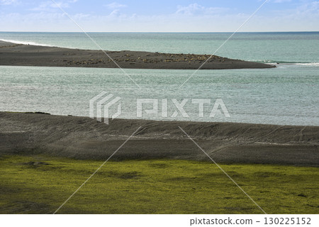Caleta Valdes nature reserve landscape, in Peninsula Valdes, Unesco World Heritage Site, Patagonia Argentina Caleta Valdes nature reserve landscape, in Peninsula Valdes, Unesco World Heritage Site, Patagonia Argentina 130225152