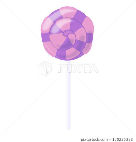 Lollipop candy pink and purple Lollipop candy pink and purple 130225358