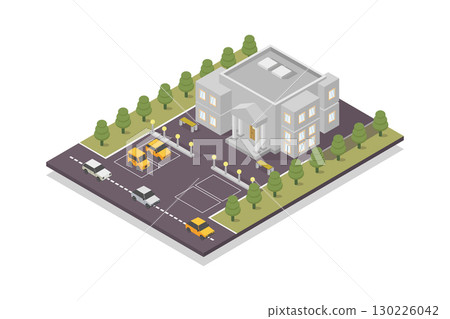 Isometric hospital Isometric hospital 130226042