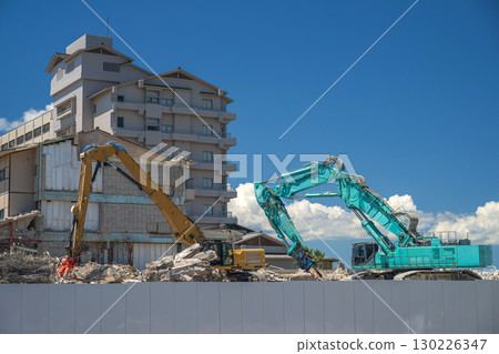 Noto Peninsula earthquake Wakura Onsen demolition site Noto Peninsula earthquake Wakura Onsen demolition site 130226347