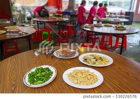 廟會，台灣，鬼月，普渡宴，菜餚，テンプルフェア、台湾、ゴーストムーン、プドゥ宴会、料理、Dishes 130226576