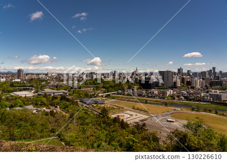 從仙台城遺址俯瞰仙台市 130226610