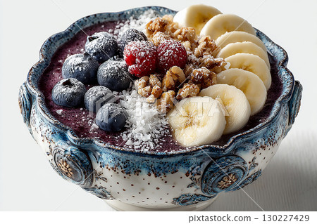 strawberry, smoothie, yogurt 130227429