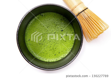 Matcha, a traditional Japanese culture and symbol of the tea ceremony 130227789