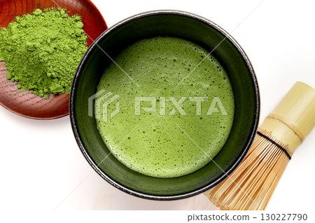 Matcha, a traditional Japanese culture and symbol of the tea ceremony 130227790