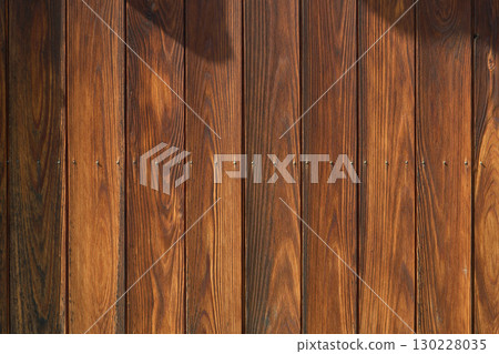 Background material of traditional Japanese architecture. Close-up of wooden wall with a calm texture Background material of traditional Japanese architecture. Close-up of wooden wall with a calm texture 130228035
