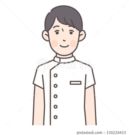 一位微笑的男護士 130228423