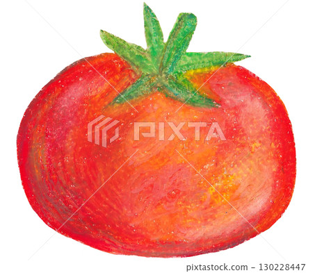 番茄插圖油畫棒畫 130228447