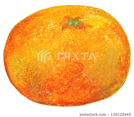 橘子插圖油畫棒畫 橘子插圖油畫棒畫 130228448