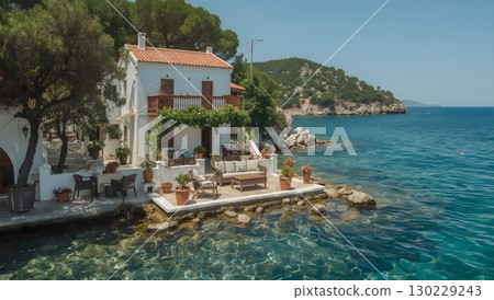 Picturesque Mediterranean house by the sea 130229243