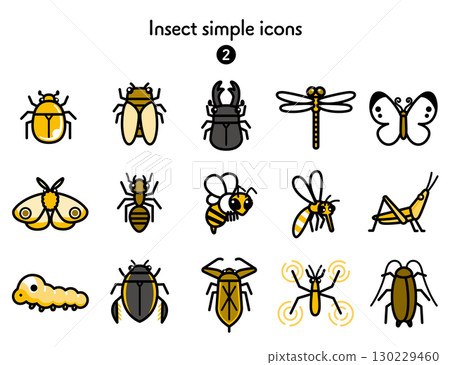 Icon Collection Insects 130229460