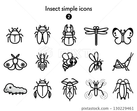 圖標收集昆蟲 130229461