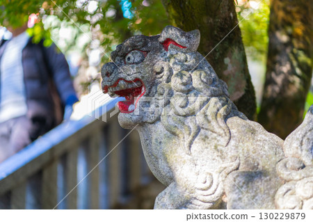 Komainu at Yakuoin Temple, Mount Takao 130229879