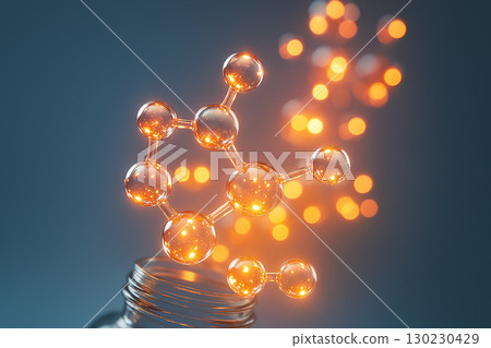 Shining beauty molecular structure and nanotechnology ingredient image background 130230429