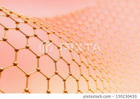 Abstract visual of the mesh structure of beauty and nanotechnology barrier Abstract visual of the mesh structure of beauty and nanotechnology barrier 130230430