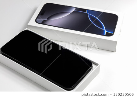 Brand new smartphone in retail box 130230506