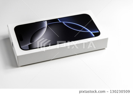 Brand new smartphone in retail box Brand new smartphone in retail box 130230509