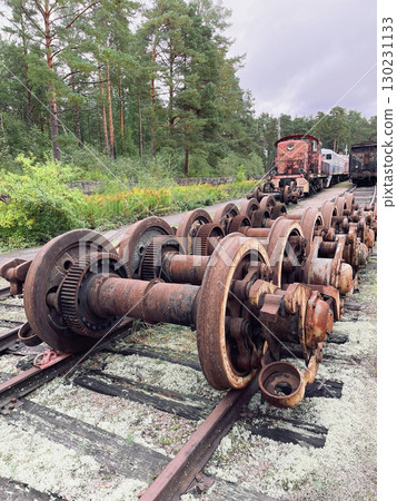 Russia. Central Museum of Railway Transport near St. Petersburg 130231133