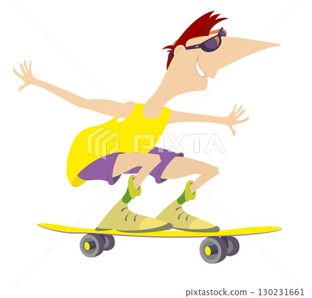skateboard, skateboarding, vector 130231661