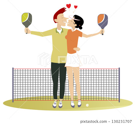 kissing, vector, couple 130231707