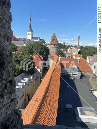 愛沙尼亞塔林老城牆 130231764