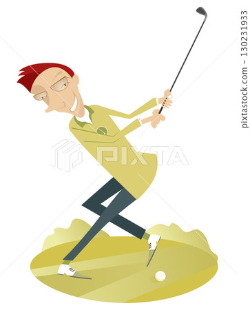golf, golfer, vector 130231933