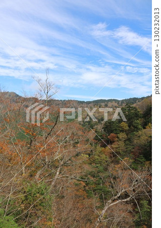 Ishizuchi mountain system in autumn 130232013
