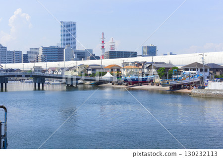 千葉縣船橋市海飛川水門週邊 2025年8月 130232113