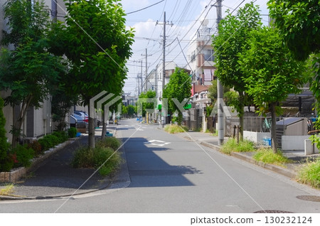 2025年8月東京足立區大谷田的風景 130232124